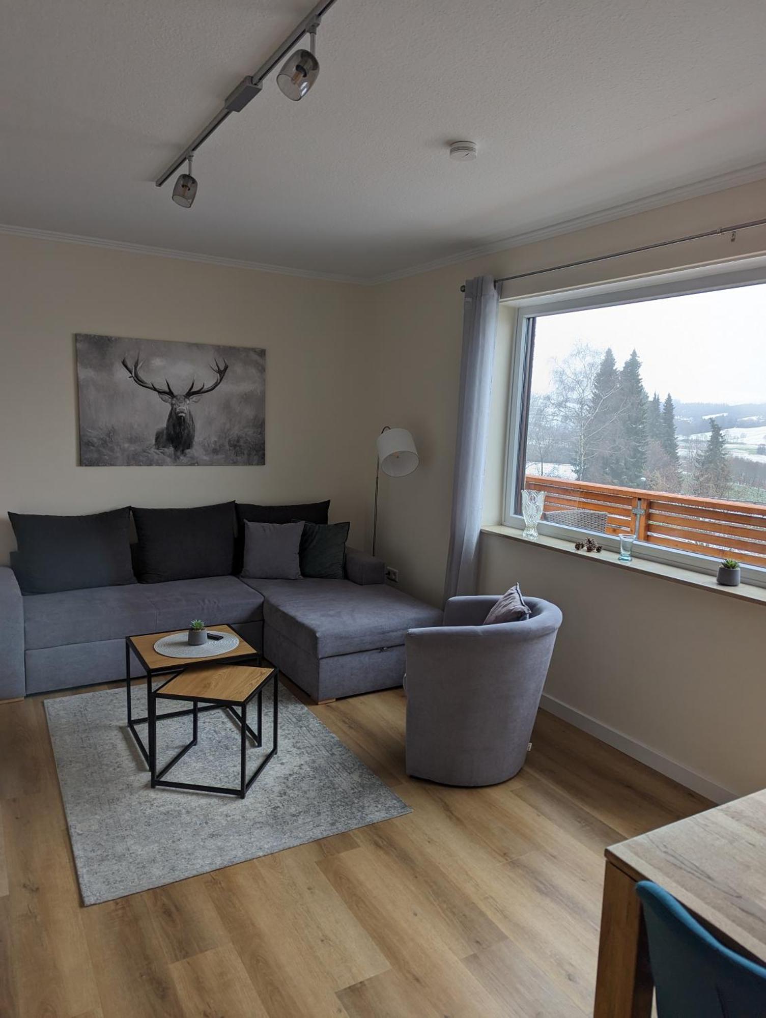 Fewo Hoher Eimberg Niedersfeld Apartment Winterberg Bagian luar foto